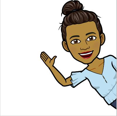 Bitmoji cartoon of female guidance counselor 